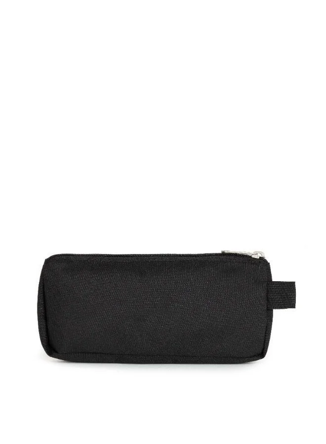 جان سبورت JanSport Basic Accessory Pouch, Black, Zippered Organizer Pouch, Compact Storage Case for Travel, School & Everyday Essentials