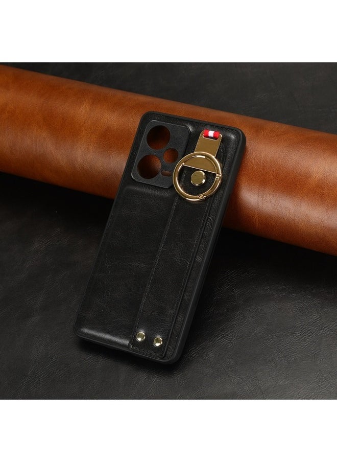 زبون جراب هاتف لـ (Redmi Note 12 Pro 5G) أسود  - Image 2
