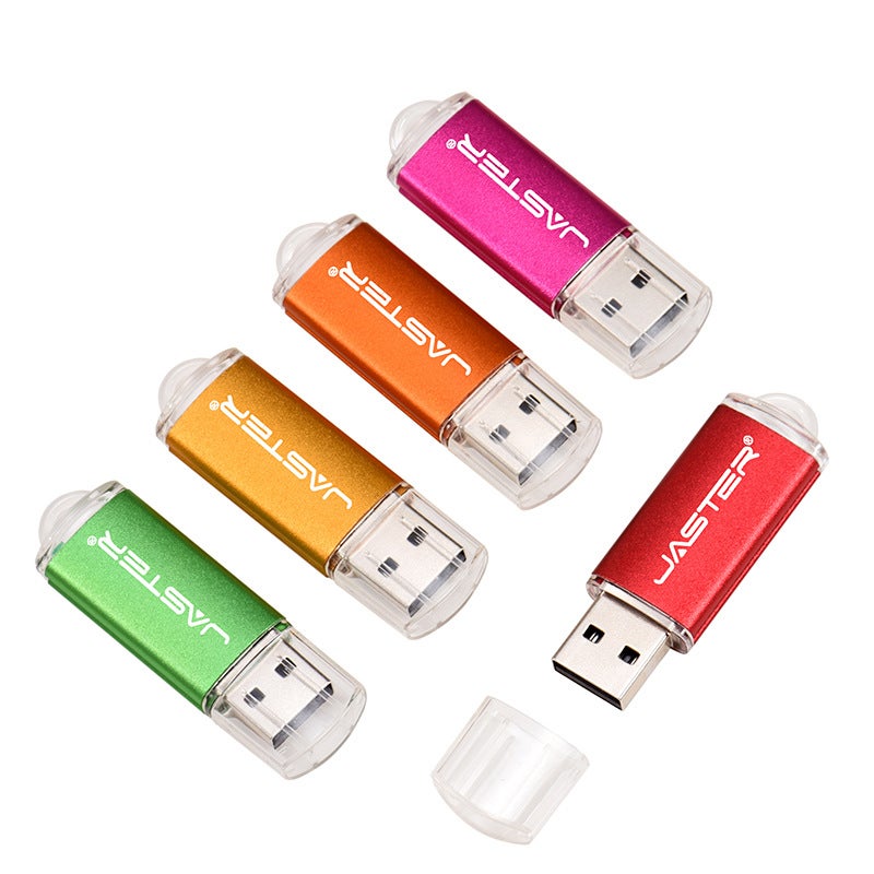 Plastic Shell Usb Flash Drive Color Personalized Lettering Diy Laser Engraving Usb Flash Drive Business Gift 64Gb Waterproof High Speed - Image 4