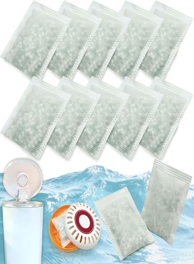 PurifyLogix Diaper Pail Deodorizer Compatible with Arm & Hammer Puck Baking Soda Cartridge, Odor Removing Refills for Munchkin STEP and PAIL Diaper Pails, 12 PCS Ocean Aroma - Image 1
