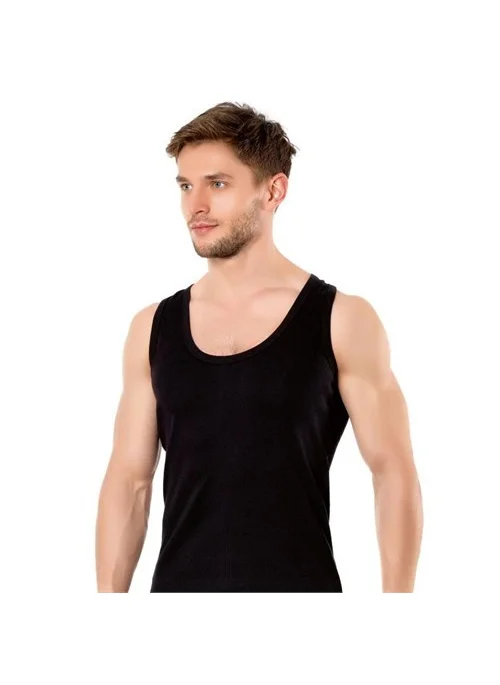 توتكو 3-Pack Men's Rib Athlete Black