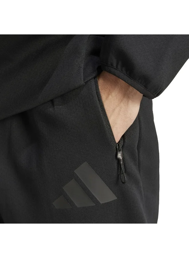 adidas بنطلون رجالي أسود