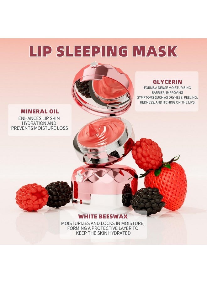 W3W Lip Sleeping Mask - Overnight Repair for Dry, Chapped Lips with Hyaluronic Acid, Vegan & Cruelty-Free, Hydrating, Exfoliating, Non-Sticky, Long-Lasting Moisture  - Image 3