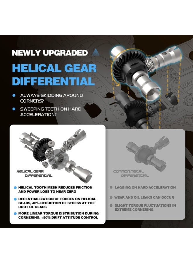 DEERC Brushless RC Cars, 1:10 68+ KMH High Speed Remote Control Car for Adults Boys, 4X4 All Terrains Waterproof Off Road Hobby Grade Large Fast Racing Buggy Toy Gift Monster Trucks - Image 5