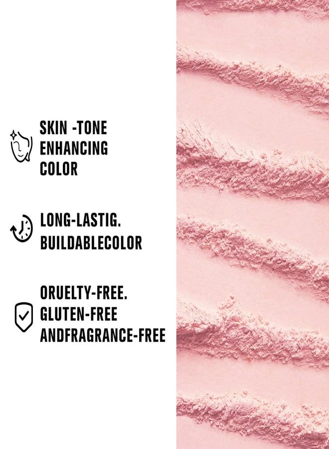 AMY'S DIARY Matte Eyeshadow, Lavender Pink Eyeshadow, Ultra-fine Lightweight Powder, Multiuse Blendable Eye shadow and Blush Makeup, Daily Matte Warm Tone Eyes Makeup, Half Pink (02#) - Image 5