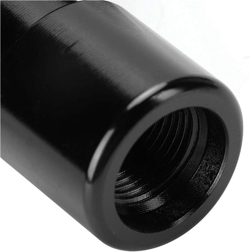 Universal T Shaped Car Shift Knob Comfortable and Durable for ManualAutomatic Gear Shifter for All Drivers RedBlueSilverBlack (Black) - Image 3