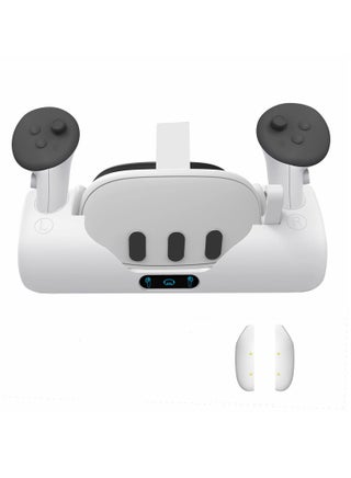 VR Charging Dock for Oculus Quest 3 or Meta Quest 3 VR Headset and Controller Display Stand with LED Indicator Charging Dock Magnetic Charging Compatible with Meta Quest 3 Accessories Fast Charging - pzsku/ZBCF6B0B360632B5572F9Z/45/_/1718691323/1357712c-fccf-44df-9955-285857c740c8