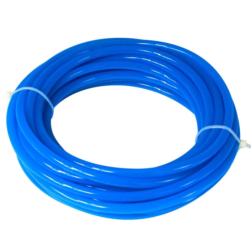Generic Quickun Pneumatic Tubing 6mm x 4mm PU Polyurethane Tube Air Hose Line for Air Compressor Fitting or Fluid Transfer (Blue 32.8ft/10Meters)  - Image 1