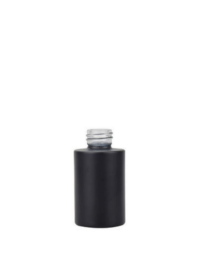 Devinez زجاجة زجاجية مستديرة سوداء اللون متعددة الاستخدامات من ديفينز، سعة 30 مل مع قطارة زجاجية سوداء (عبوة من 4)، للسيروم، الزيوت الأساسية، الخلطات، العناية بالبشرة، السفر، التونر، مستحضرات التجميل وDIY - Image 3