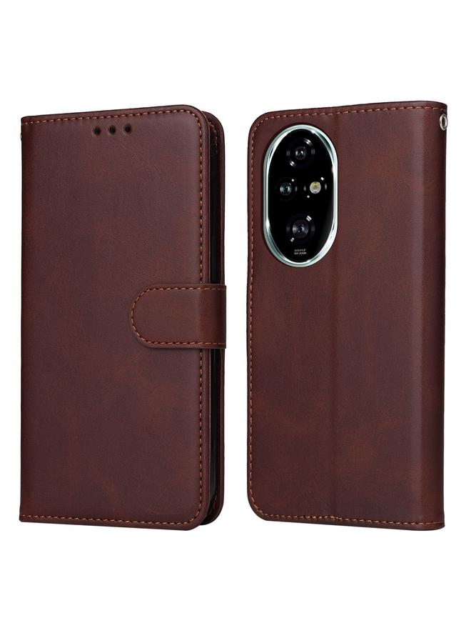 S-TOP Case For Honor 200 Pro Classic Calf Texture Flip Leather Phone Case - Image 1
