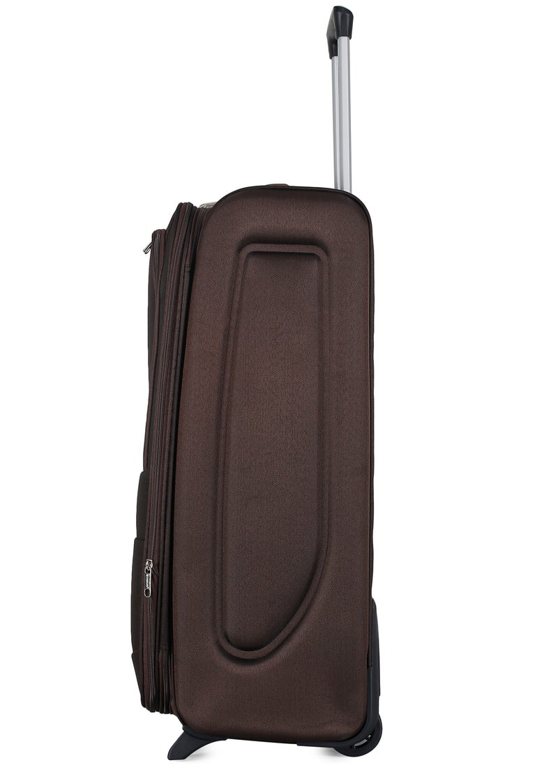STARLIFE - Set of 3 Light Weight Polyester Trolley Luggage 2 Wheels With Number Lock 20,24,28 Inches - Image 1