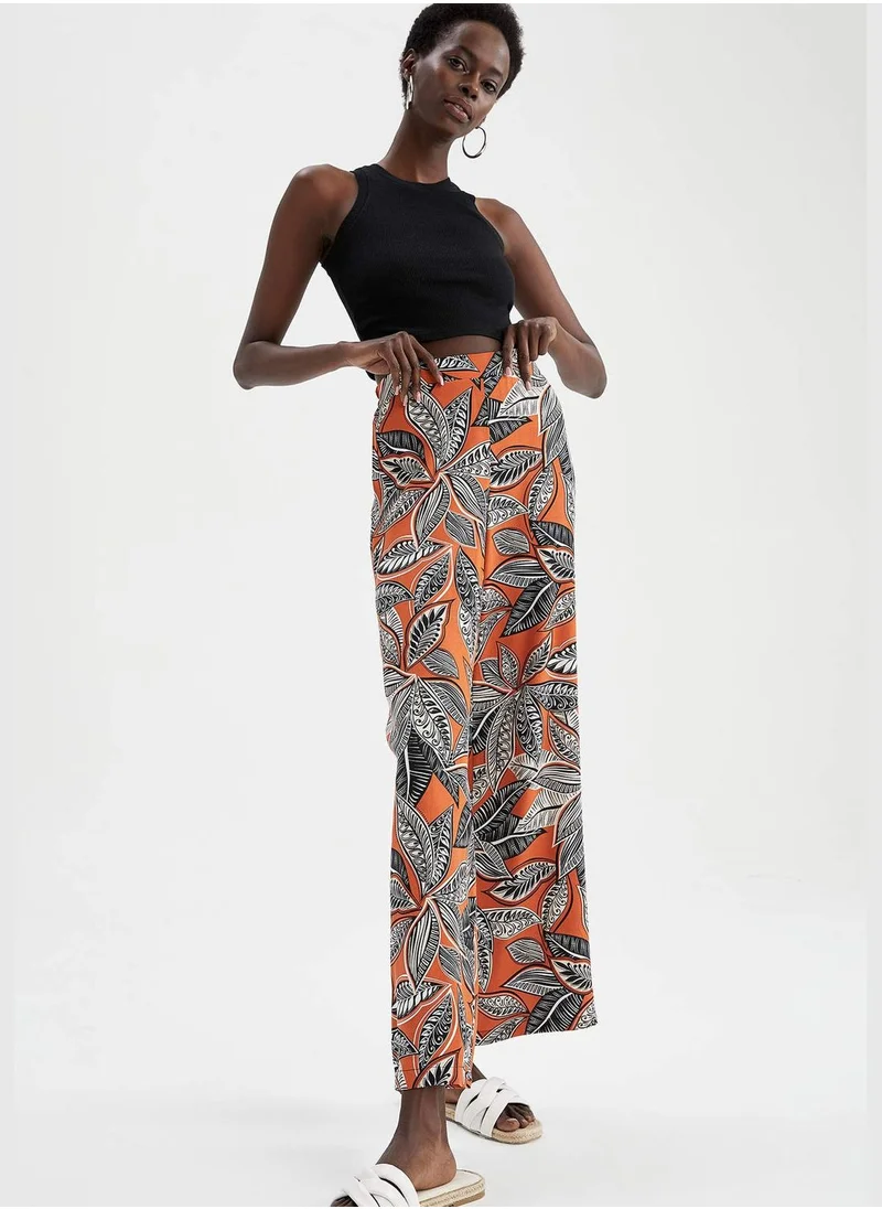 DeFacto Patterned Palazzo Trousers