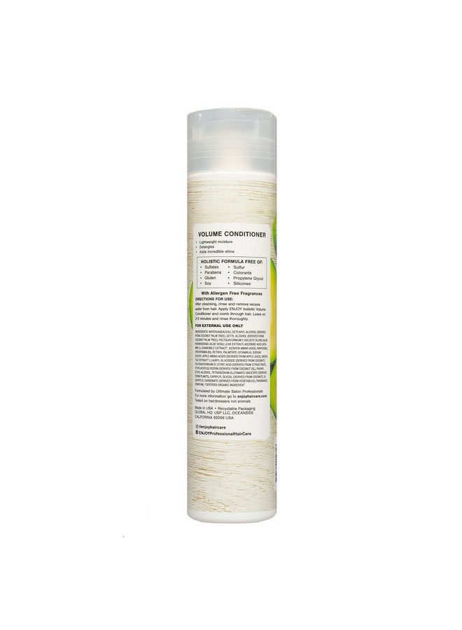 ENJOY Njoy Hair Care Holistic Volume Conditioner Ph 3.54.5 Hair Conditioner For Damaged Hair Conditioner Curly Hair Products 10 Fl Oz - Image 3