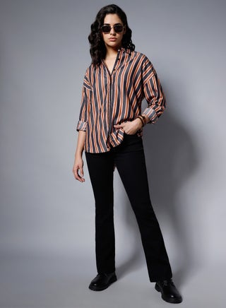 Boxy Charcoal Striped Casual Shirt for Women - pzsku/ZBCF71862482AFB732F77Z/45/_/1716804114/b99f1d90-dca0-40ca-ba5d-bd81eb63a873