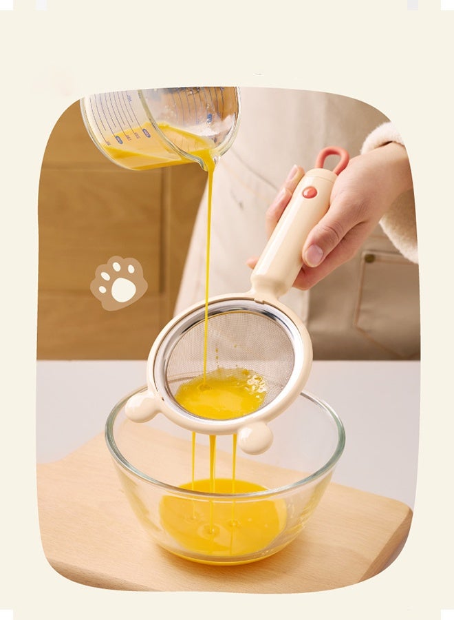 Fine Mesh Strainer, Reusable Cloth Strainer Bags with Stainless Steel Handle - Image 3