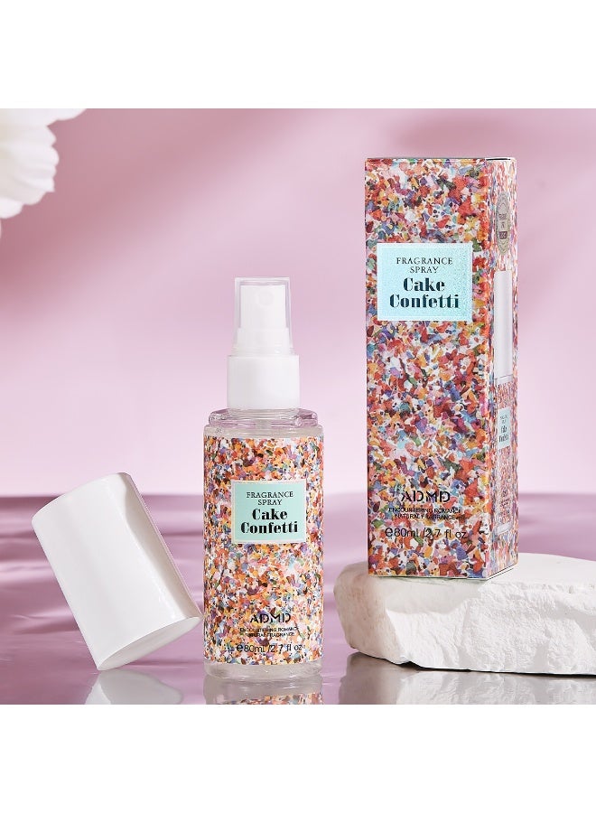 أ.د.م.د.م.د بخاخ عطر للشعر 80 مل - كيك كونفيتي - Image 1