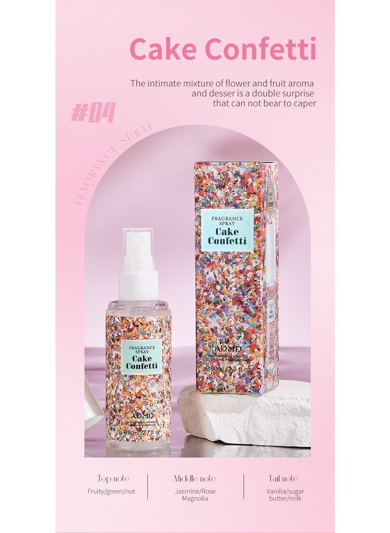 أ.د.م.د.م.د بخاخ عطر للشعر 80 مل - كيك كونفيتي - Image 2