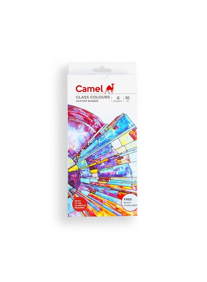 كاميل لون زجاجي مائي بلون الجمل - 10 مل لكل لون، 6 درجات، متنوعة - Image 1