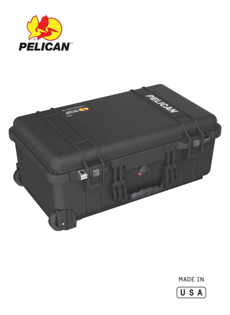 Pelican 1510 Protector Carry-On Case, Black, Wheeled IP67 Waterproof Hard Case - Image 2