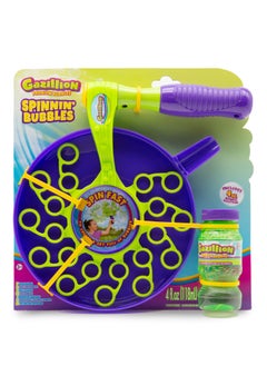 Gazillion Gazillion Spinnin Bubbles with 4-Ounces Bubble Solution | Toy Bubbles | Outdoor Play | Party Favors for Kids | Bubble Blower | Gift for Kids and Adults  - Image 5