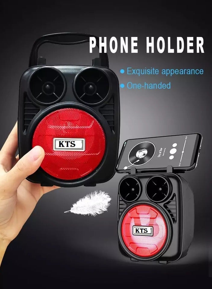 Portable Wireless Bluetooth Speaker KTS-1182 Support USB, Micro SD, FM Radio And AUX - Image 2