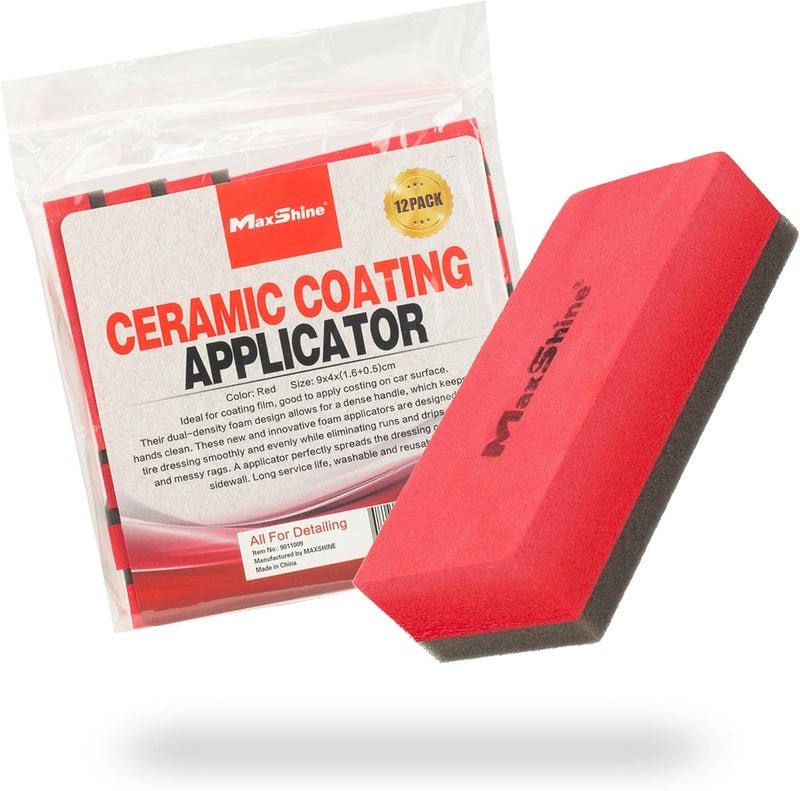 Maxshine Ceramic Coating Applicator - 12 Pack - Image 1