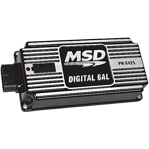 MSD 64253 Black, 6AL, Digital Ignition w/Rev Control - Black - Image 1
