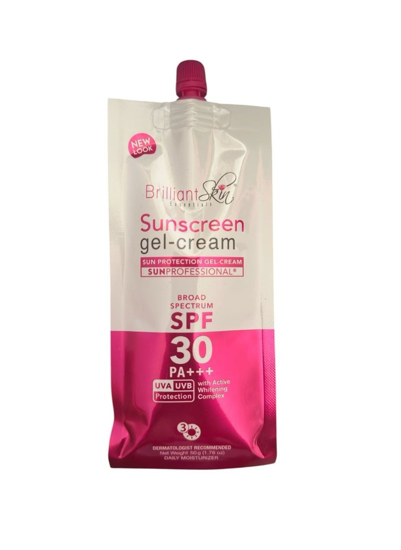 Brilliant Skin - Sunscreen gel-cream spf 30 50g (miss Glenda) - Image 1