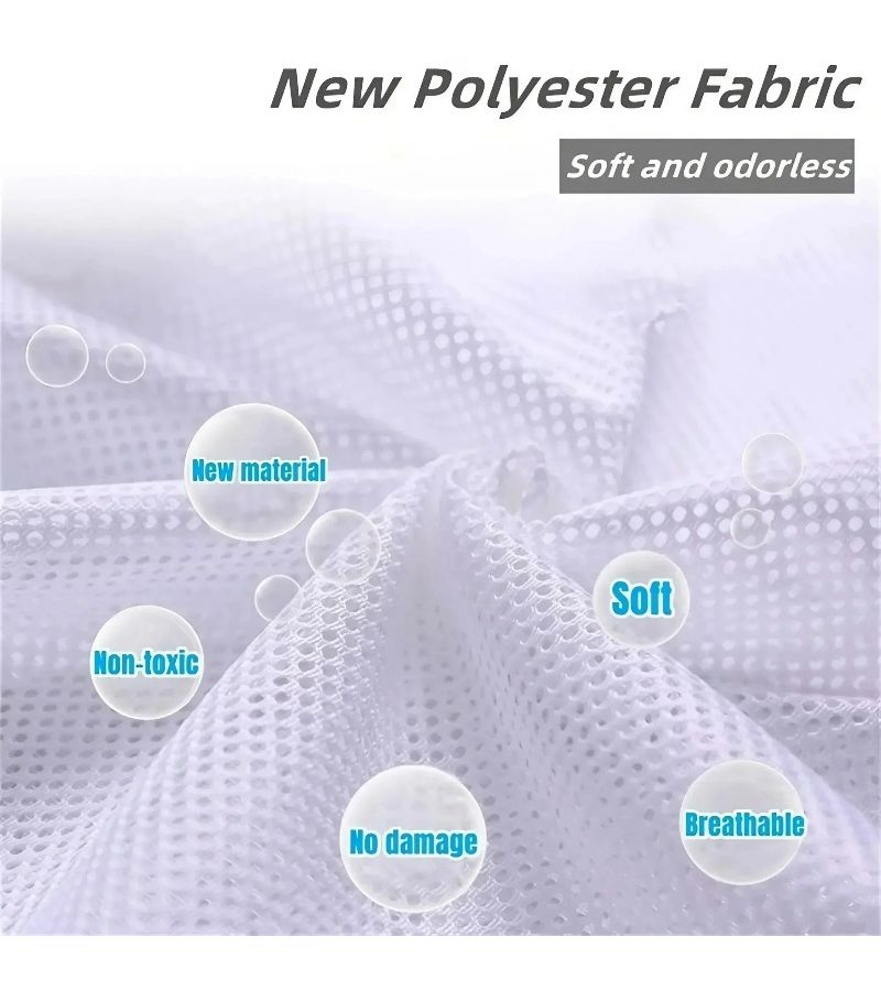 Large Capacity Coarse Mesh Laundry Bag for Clothes Delicates Washing - Image 4