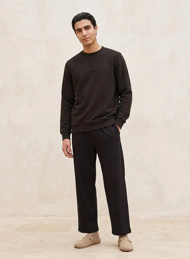 Lee Cooper BLACK LC LOGO SWEAT for Men | Best Price UAE