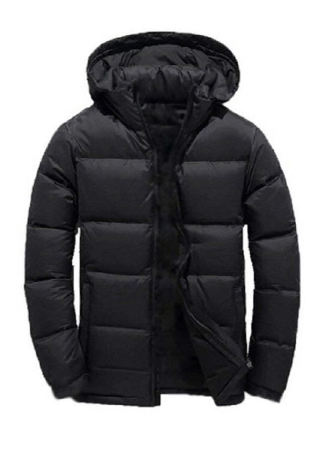 general Winter Puffer Zipped Jacket With Removable Hood - Image 1