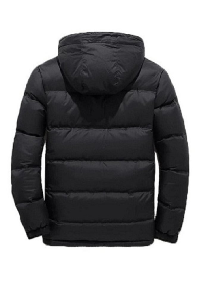 general Winter Puffer Zipped Jacket With Removable Hood - Image 2