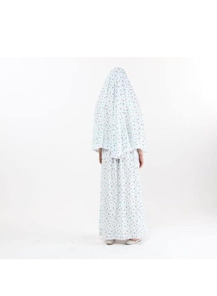 ملابس صلاة اسلامية للفتيات - قطعتان  بألوان جذابة - Image 3