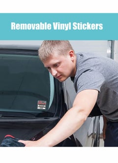 KASTWAVE Oil Change Stickers, 600 Pcs 5 * 5cm Car Service Black Stickers (2 Roll)  - Image 5