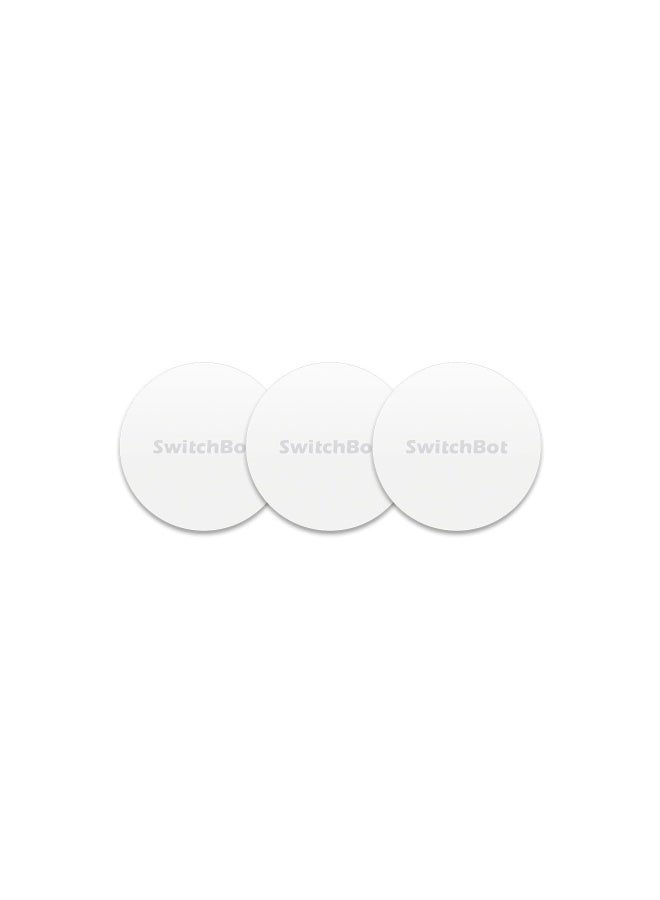 SwitchBot 3 Pieces S Nfc Tag Stickers Ntag216 30Mm 888 Bytes Tags Work Great With  Devices Compatible With Ios And Android And All Other Nfc Enabled Devices - Image 1