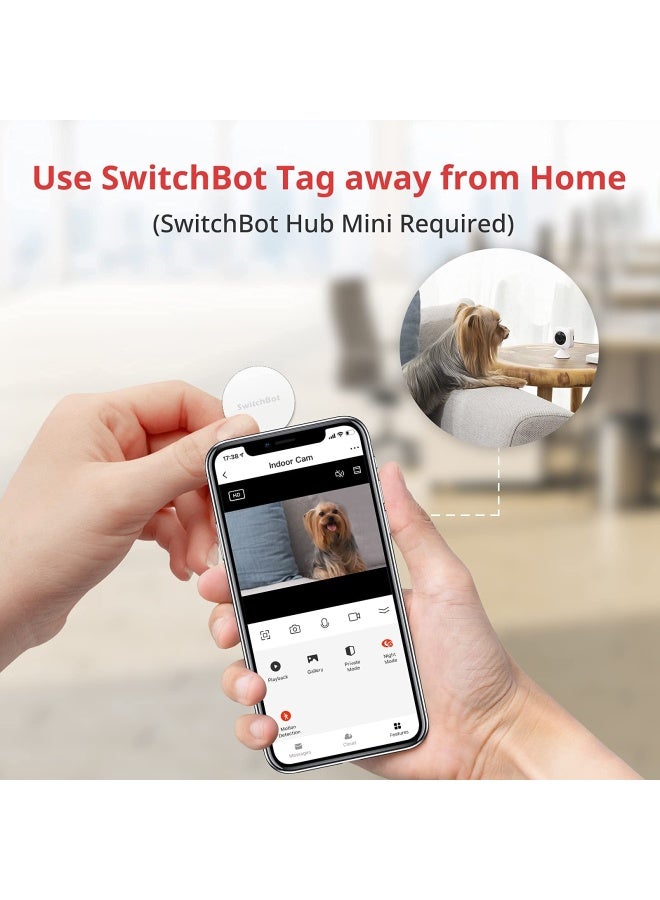 SwitchBot 3 Pieces S Nfc Tag Stickers Ntag216 30Mm 888 Bytes Tags Work Great With  Devices Compatible With Ios And Android And All Other Nfc Enabled Devices - Image 5
