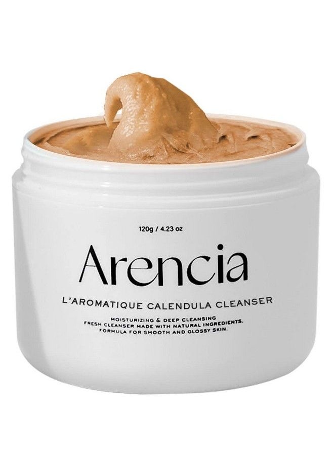 arencia Lromatique Calendula Rice Cake Fresh Cleanser Moisturizing & Deepcleansing Made With Rice Water Rice Powder Korean Herb Natural Vegan Crueltyfree  - Image 2