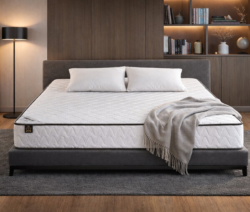 ريكسال هوم مرتبة Rexal Home Prime Sleep مزدوجة الراحة مقاس 190 × 120 × 23 سم – قابلة للاستخدام على الوجهين (ناعم & صلب)، فوم عالي المرونة (HR Foam)، مرتبة سرير سنجل XL - Image 1