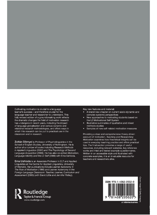 Routledge Teaching and Researching: Motivation  - Image 2