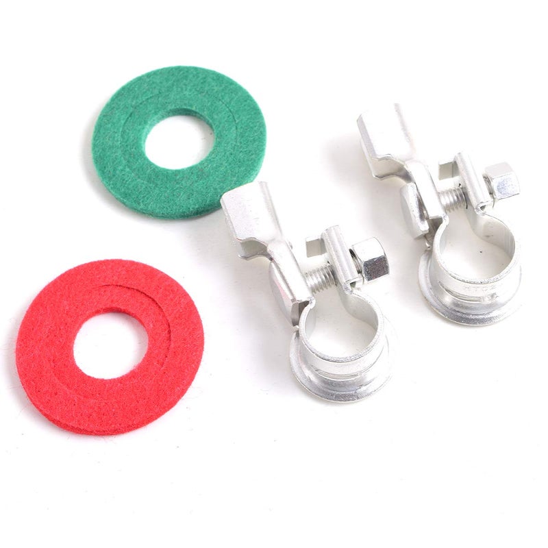 EKylin TinPlated Copper Battery Terminal Kit with Battery Corrosion Terminal Protectors 17mm 150A - Image 3