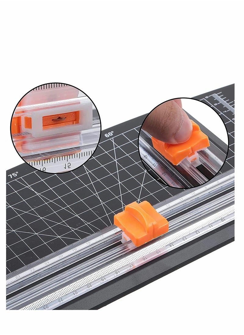 Excefore Paper Cutter Replacement Blades Paper Trimmer Blades Refill Craft Paper Cutting Replacement Blades for A4 Paper Cutter 6 PCS  - Image 3