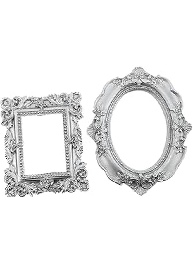 Mini Vintage Photo Frames Set Nail Art Jewelry Props Retro Photography Home Parties Shoots - Image 1