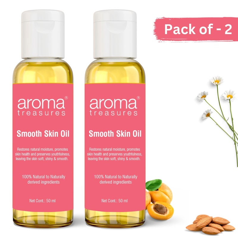Aroma treasures Smooth Skin Oil Pack of 2 50ml X 2 - Image 2