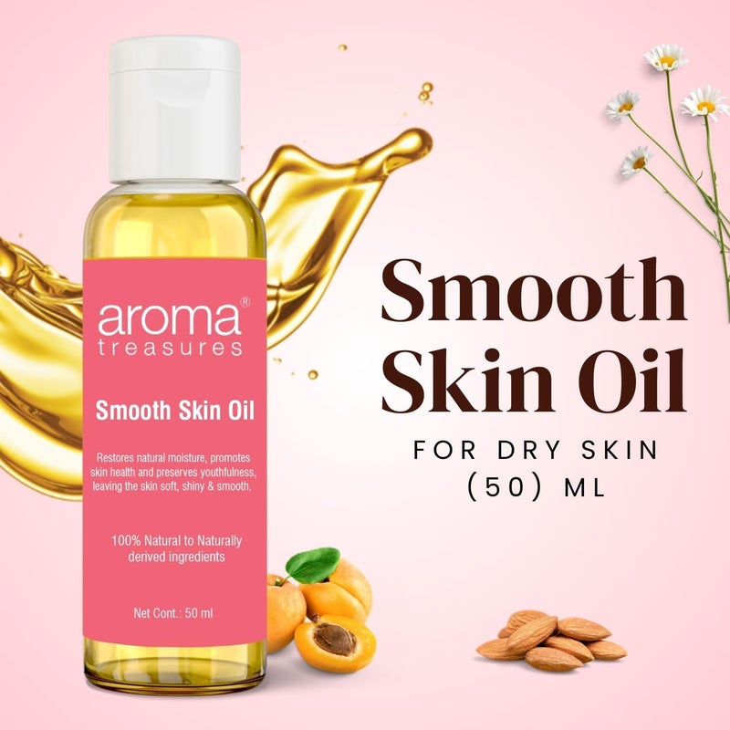 Aroma treasures Smooth Skin Oil Pack of 2 50ml X 2 - Image 5