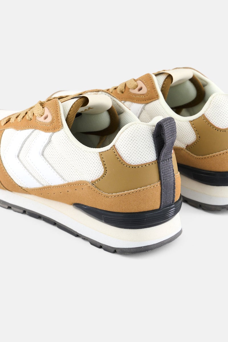 Hummel Kids Boy Monaco 86 Lace up Outdoor Shoes, Khaki - Image 2