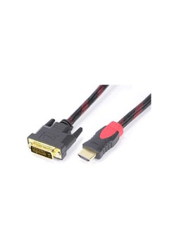Nanotek Nanotek HDMI Male to DVI Male Video Converter Cable Adapter- Black and Red  - Image 3