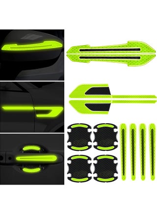 12 Pieces Reflective Car Stickers Set Rearview Mirror Reflective Warning Stickers Car Side Reflective Stickers Car Handle Protectors and Handle Paint Scratch Films for Car Safety - pzsku/ZBCF8AF9AC0EB62949097Z/45/_/1699243233/29252007-a9af-45f6-915d-e4c29938e26a