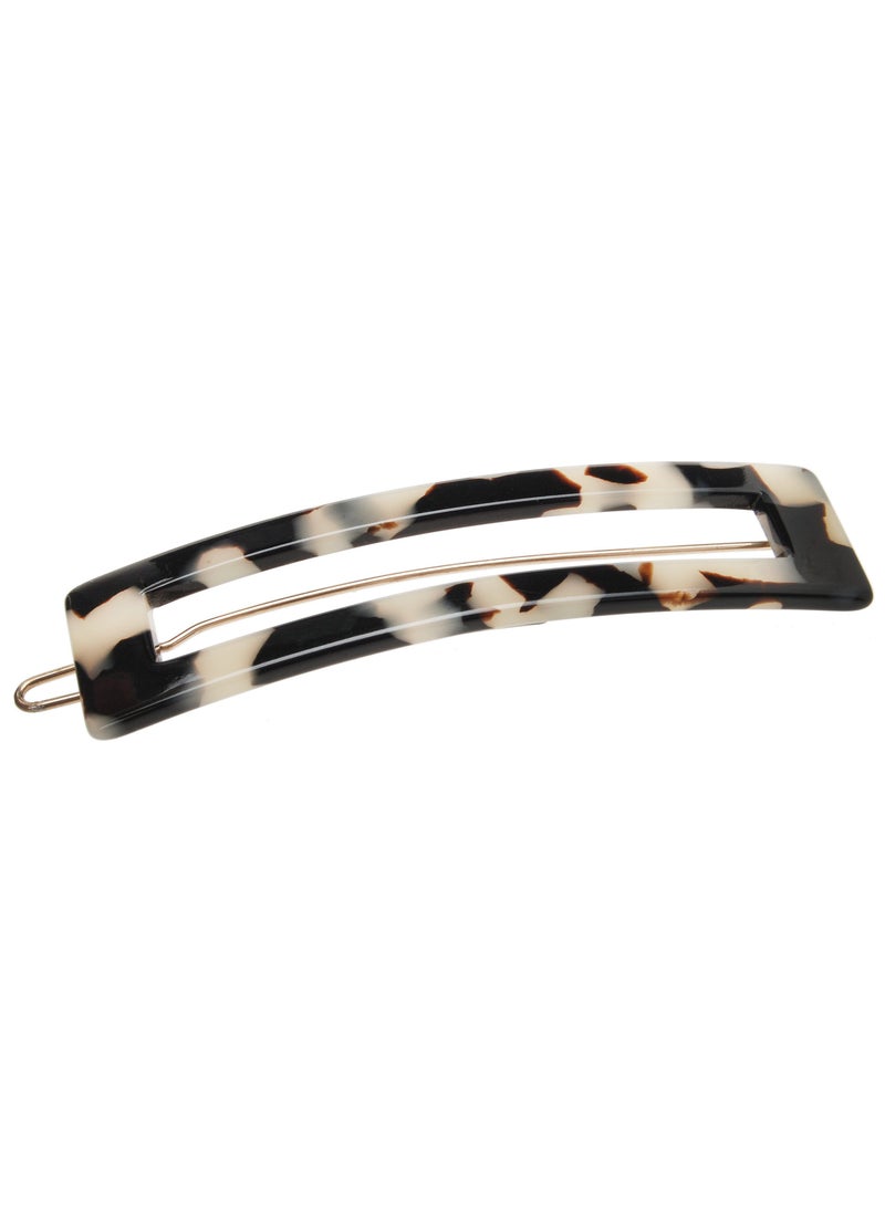 France Luxe France Luxe Cutout Rectangle Tige Boule Barrette - Ivory Tokyo 