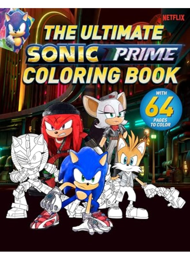 The Ultimate Sonic Prime Coloring Book