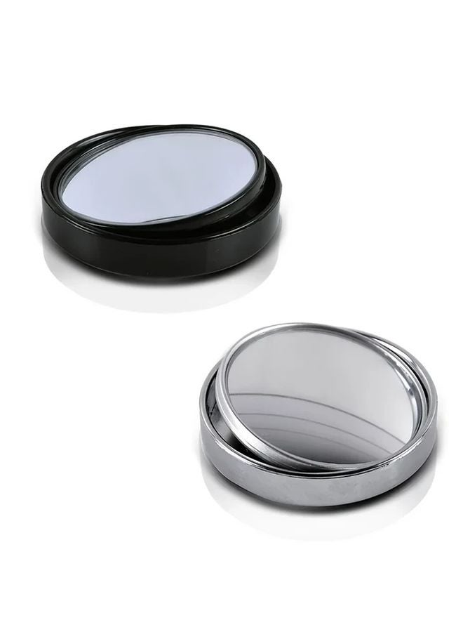 Silvery 360 Degree Adjustable Blind Spot Mirror For Enhanced Child Safety - Image 5